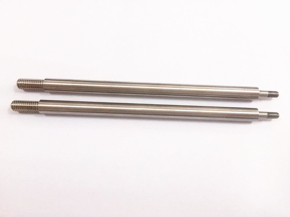 HPI Baja 5B RTR, 5B SS, 5T Steel Shock Shaft For BJ208R - 1Pr Silver