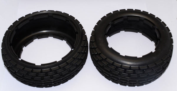 HPI Baja 5B RTR, 5B SS, 5T Rubber Front Radial Tires Skin - 1Pr