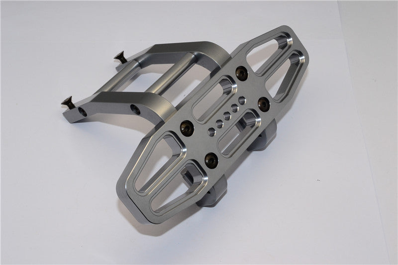 HPI Baja 5B RTR, 5B SS, 5T Aluminum Rear Skirt - 1 Set Gray Silver