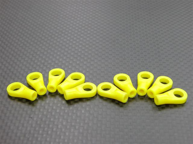 Nylon medium Length 5.8mm Sphere Cylinderical Ball Links For 3mm Thread & 2.5mm Thread Hole - 10Pcs