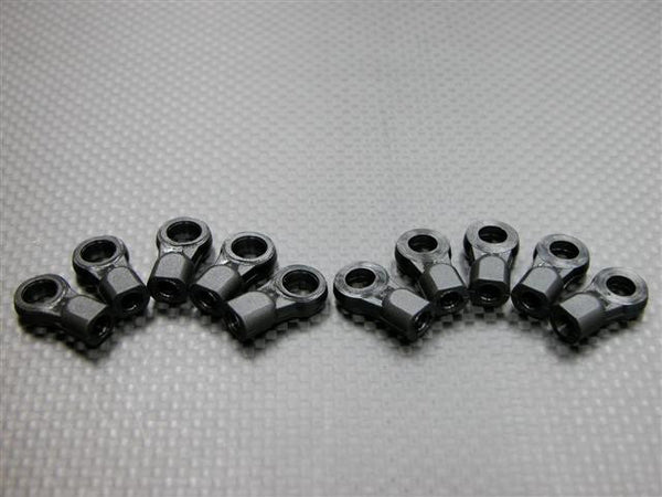 Nylon medium Length 6.8mm Sphere Flat Ball Links For 4mm Thread & 3.5mm Thread Hole - 10Pcs