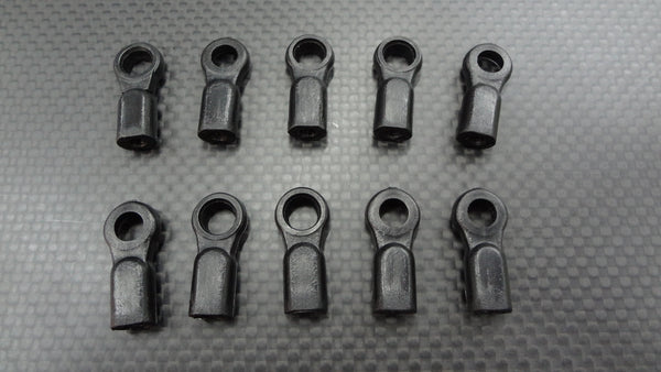 Nylon Ball Joint Set For 6.8mm Ball - 10Pcs Black