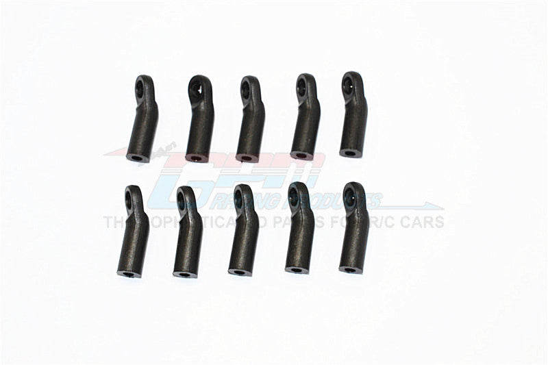 Nylon 4mm Clockwise And Anticlockwise Ball Links Of 24mm Long (Count From Middle Of The Hole And Use With 5.8mm Balls) - 10Pcs Black