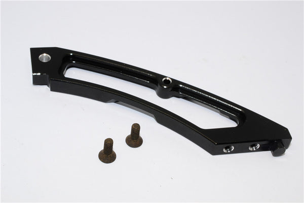 HPI Bullet 3.0 Nitro Aluminum Rear Anti-Bending Plate - 1Pc Set Black
