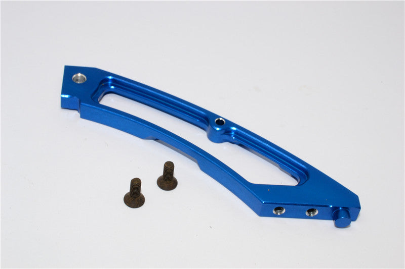 HPI Bullet 3.0 Nitro Aluminum Rear Anti-Bending Plate - 1Pc Blue