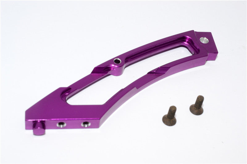 HPI Bullet 3.0 Nitro Aluminum Rear Anti-Bending Plate - 1Pc Purple