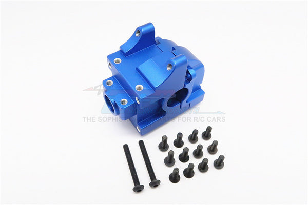 HPI Bullet Nitro 3.0 Aluminum Front/Rear Gear Box - 1 Set Blue