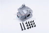 HPI Bullet Nitro 3.0 Aluminum Front/Rear Gear Box - 1 Set Gray Silver