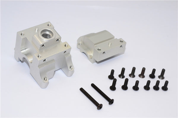 HPI Bullet Nitro 3.0 Aluminum Front/Rear Gear Box - 1 Set Silver