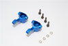 HPI Bullet 3.0 Nitro & Bullet Flux Aluminum Front Knuckle Arm - 1Pr Set Blue