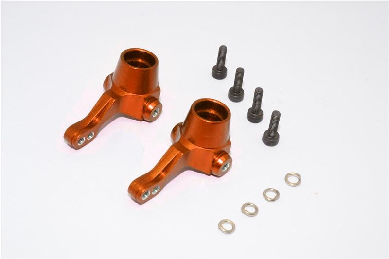 HPI Bullet 3.0 Nitro & Bullet Flux Aluminum Front Knuckle Arm - 1Pr Set Orange