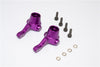 HPI Bullet 3.0 Nitro & Bullet Flux Aluminum Front Knuckle Arm - 1Pr Set Purple