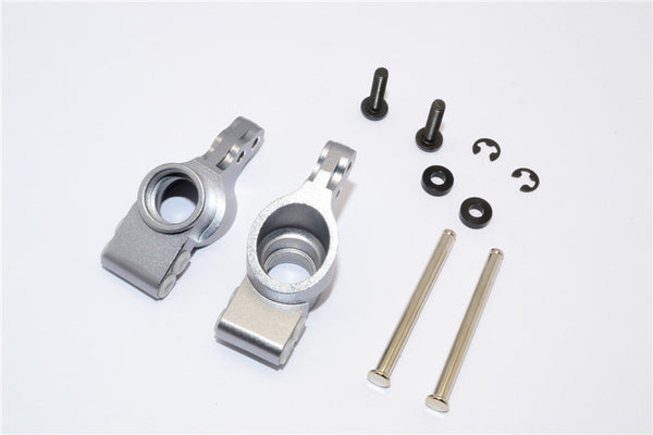 HPI Bullet 3.0 Nitro & Bullet Flux Aluminum Rear Knuckle Arm - 1Pr Set Gray Silver