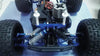 HPI Bullet 3.0 Nitro &amp; Bullet Flux Aluminum Front/Rear Damper Mount With Body Posts - 1Set Silver