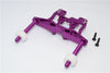 HPI Bullet 3.0 Nitro &amp; Bullet Flux Aluminum Front/Rear Damper Mount With Body Posts - 1Set Purple