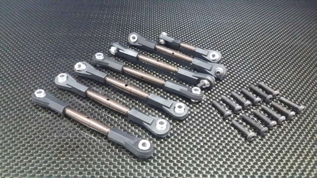 HPI Bullet 3.0 Nitro & Bullet Flux Spring Steel Tie Rod With Plastic Ends - 7 Pcs Set