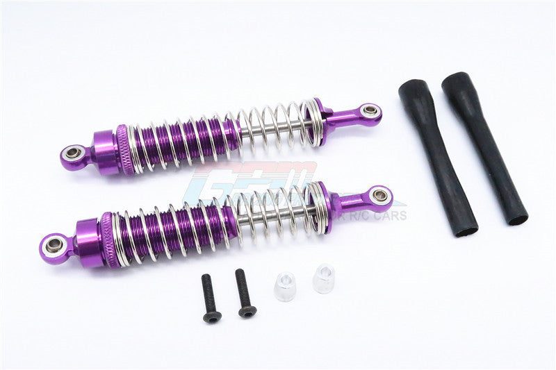 Copy of HPI Bullet 3.0 Nitro & Bullet Flux Aluminum Front/Rear Adjustable Spring Damper With 3.5mm Thick Steel Shaft - 1Pr Set Purple