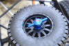 Losi 1/10 Baja Rey 4WD Desert Truck (LOS03008) Aluminium Spare Tire Locking - 1Pc Orange