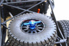 Losi 1/10 Baja Rey 4WD Desert Truck (LOS03008) Aluminium Spare Tire Locking - 1Pc Blue