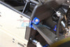 Losi 1:10 Baja Rey / Rock Rey / Hammer Rey U4 Aluminum Rear Lower Axle Mount Set For Suspension Links - 1Pr Set Silver