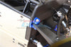 Losi 1:10 Baja Rey / Rock Rey / Hammer Rey U4 Aluminum Rear Lower Axle Mount Set For Suspension Links - 1Pr Set Blue