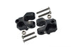 Losi 1:10 Baja Rey / Rock Rey / Hammer Rey U4 Aluminum Rear Lower Axle Mount Set For Suspension Links - 1Pr Set Black