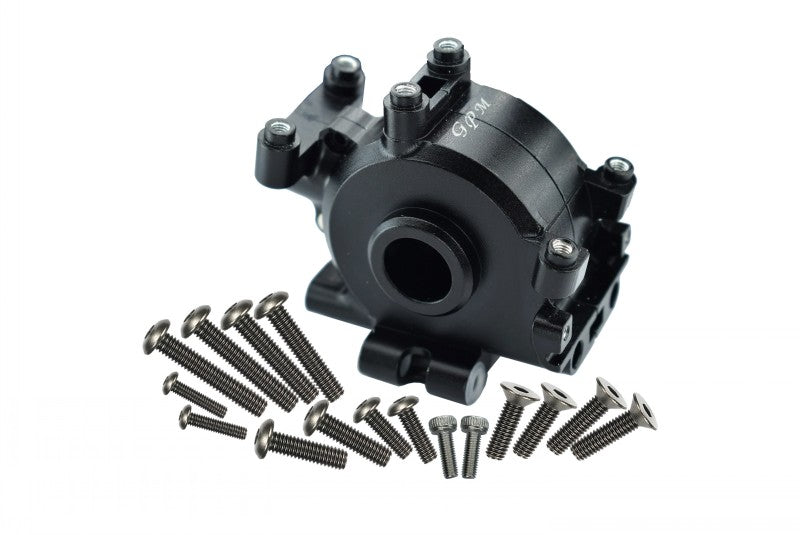 Losi 1:10 Baja Rey / Rock Rey Aluminum Front Gear Box - 1 Set Black