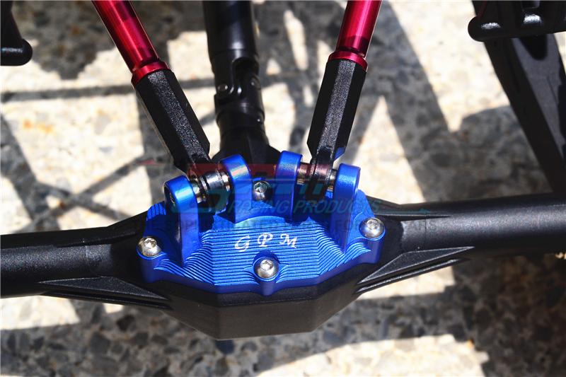 GPM Scatola Ingranaggi Anteriore In Alluminio 6061T6 Per Losi 1:10 Baja Rey / Rock Rey - Colore Verde