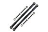 Losi 1:10 Baja Rey / Rock Rey Aluminum Adjustable Rear Upper Chassis Link Tie Rods - 1Pr Set Black