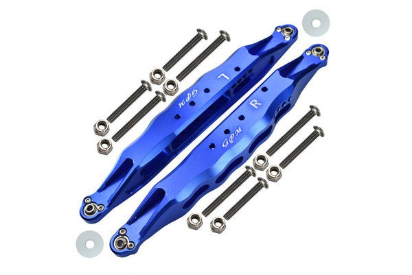 Losi 1:10 Baja Rey / Rock Rey / Hammer Rey U4 Aluminum Rear Lower Trailing Arms - 1Pr Set Blue