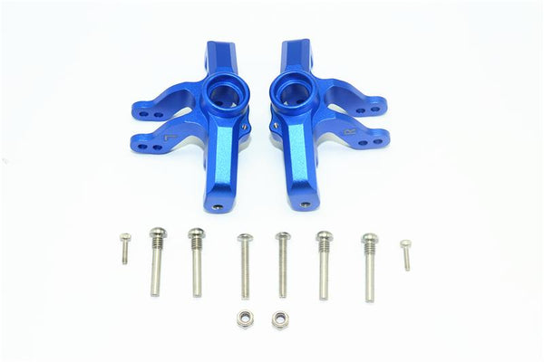 Losi 1/10 Baja Rey 4WD Desert Truck (LOS03008) Aluminum Front Knuckle Arms - 12Pc Set Blue