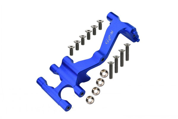 Losi 1:10 Baja Rey / Rock Rey Aluminum Servo Mount - 1Pc Set Blue