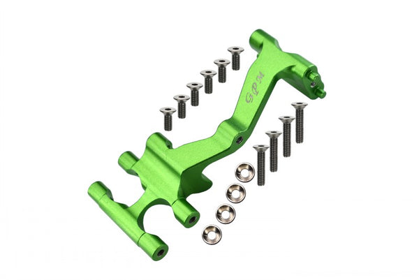 Losi 1:10 Baja Rey / Rock Rey Aluminum Servo Mount - 1Pc Set Green