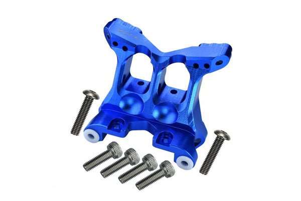 Losi 1/10 Baja Rey 4WD Desert Truck (LOS03008) Aluminum Front Shock Mount - 1Pc Set Blue