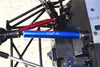 Losi 1:10 Baja Rey / Rock Rey / Hammer Rey U4 Aluminum & Steel Rear CVD Drive Shaft - 1Pc Set Blue