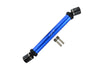 Losi 1:10 Baja Rey / Rock Rey / Hammer Rey U4 Aluminum & Steel Rear CVD Drive Shaft - 1Pc Set Blue