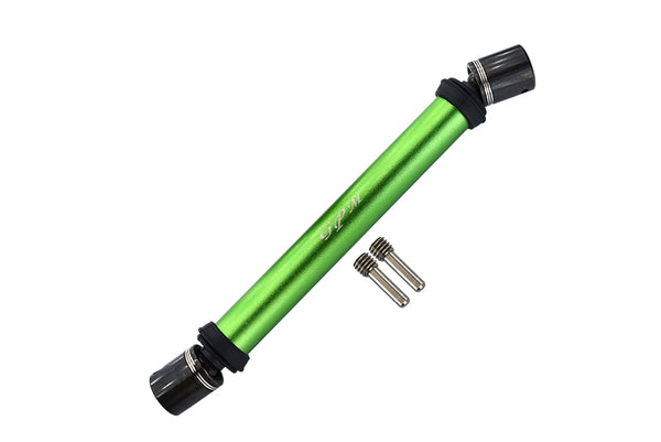 Losi 1:10 Baja Rey / Rock Rey / Hammer Rey U4 Aluminum & Steel Rear CVD Drive Shaft - 1Pc Set Green