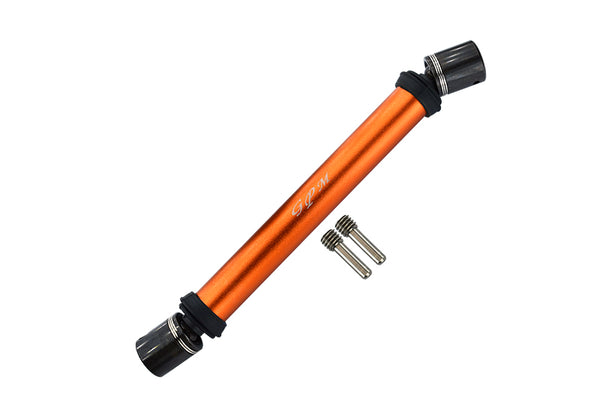 Losi 1:10 Baja Rey / Rock Rey / Hammer Rey U4 Aluminum & Steel Rear CVD Drive Shaft - 1Pc Set Orange