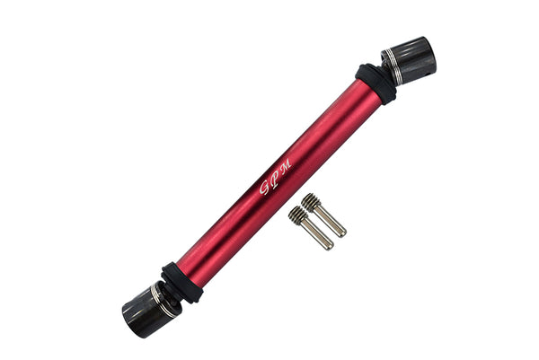 Losi 1:10 Baja Rey / Rock Rey / Hammer Rey U4 Aluminum & Steel Rear CVD Drive Shaft - 1Pc Set Red