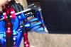 Losi 1:10 Baja Rey / Rock Rey / Hammer Rey U4 Aluminum Steering Assembly - 1 Set Blue
