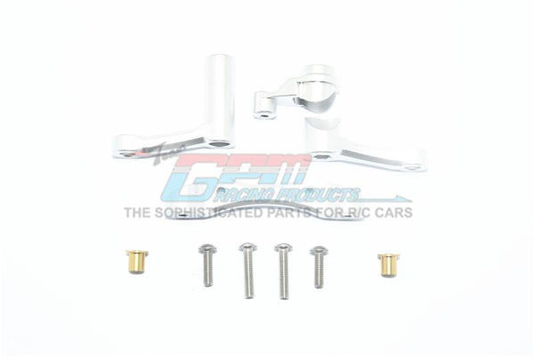 Losi 1:10 Baja Rey / Rock Rey Aluminum Steering Assembly - 1 Set Silver