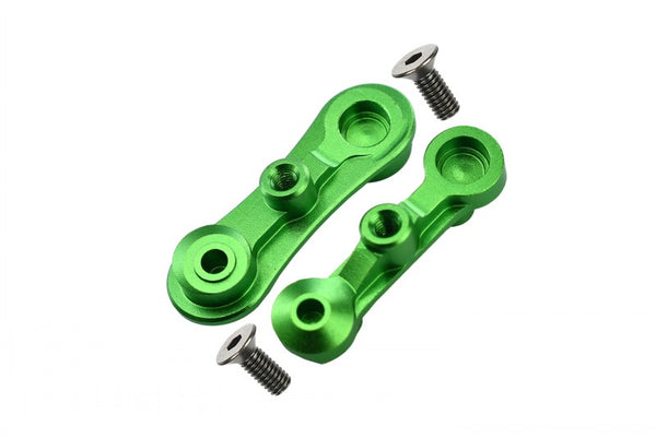 Losi 1:10 Baja Rey / Rock Rey / Hammer Rey U4 Aluminum Stabilizing Mount For Steering Assembly - 1Pr Set Green