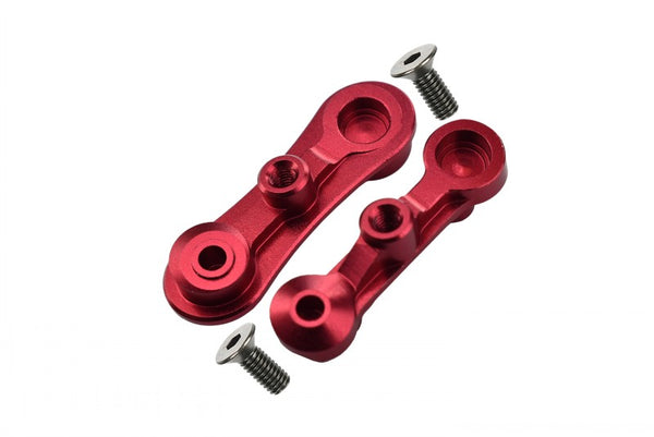 Losi 1:10 Baja Rey / Rock Rey / Hammer Rey U4 Aluminum Stabilizing Mount For Steering Assembly - 1Pr Set Red