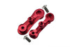 Losi 1:10 Baja Rey / Rock Rey / Hammer Rey U4 Aluminum Stabilizing Mount For Steering Assembly - 1Pr Set Red