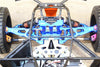 Losi 1/10 Baja Rey 4WD Desert Truck (LOS03008) Aluminum Front Upper Suspension Arm - 1 Pair Set Silver