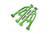 Losi 1/10 Baja Rey 4WD Desert Truck (LOS03008) Aluminum Front Lower Suspension Arm - 1 Pair Set Green