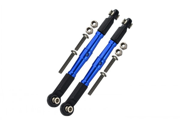 Losi 1/10 Baja Rey 4WD Desert Truck (LOS03008) Aluminum Front Turnbuckle For Steering - 1Pr Set Blue