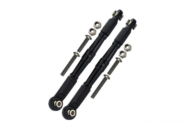 Losi 1/10 Baja Rey 4WD Desert Truck (LOS03008) Aluminum Front Turnbuckle For Steering - 1Pr Set Black