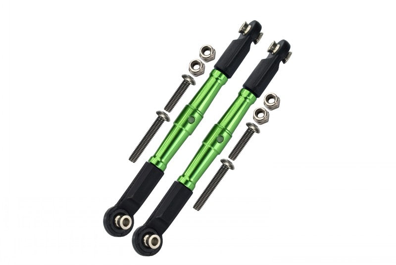 Losi 1/10 Baja Rey 4WD Desert Truck (LOS03008) Aluminum Front Turnbuckle For Steering - 1Pr Set Green