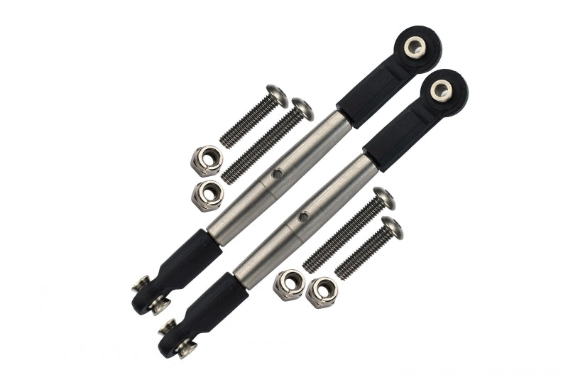 Losi 1/10 Baja Rey 4WD Desert Truck (LOS03008) Stainless Steel Adjustable Tie Rods With Special Ball Ends - 1Pr Set